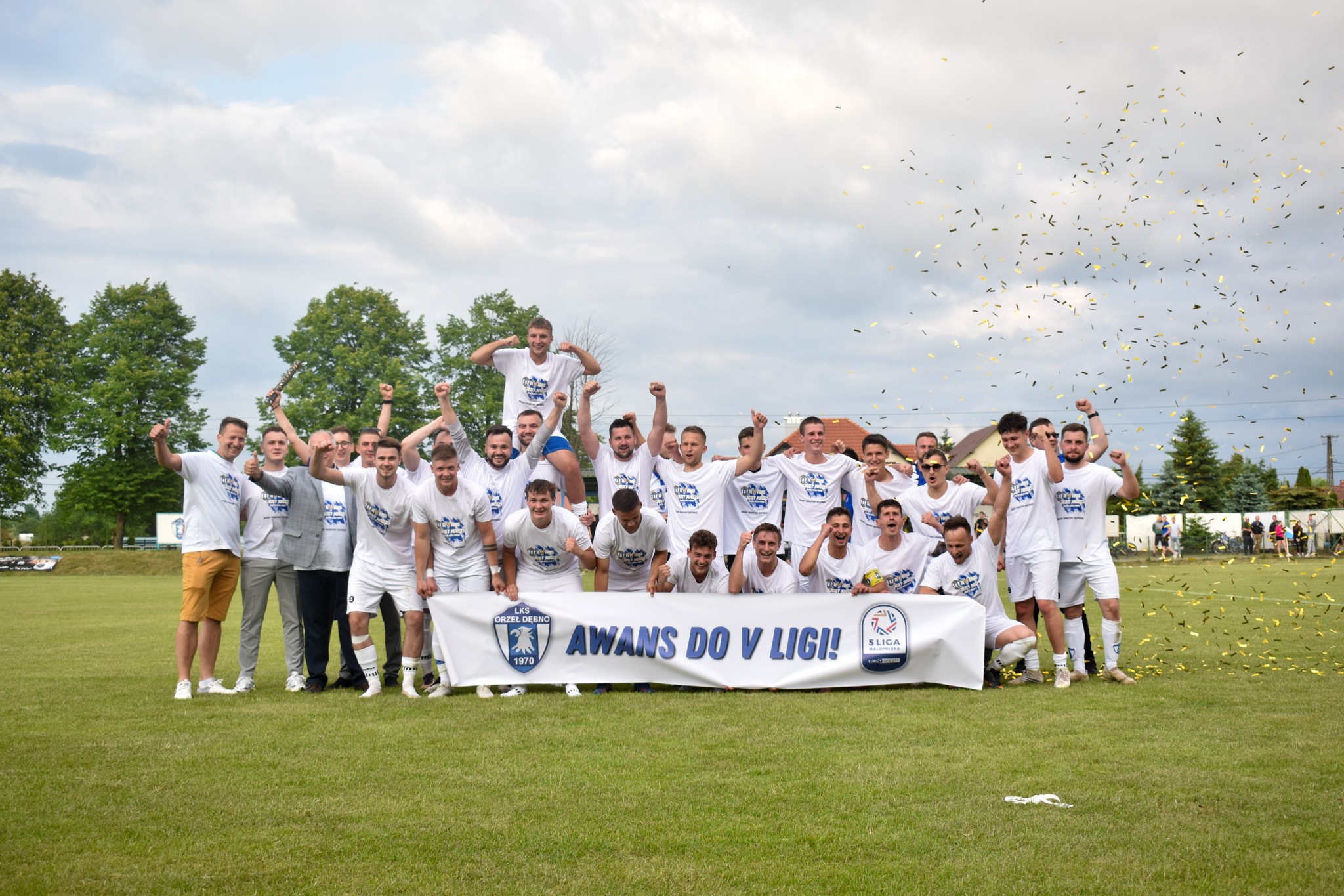 Awans Orzeł Dębno do V ligi – mecz z Porębą Spytkowską, 10 czerwca 2023